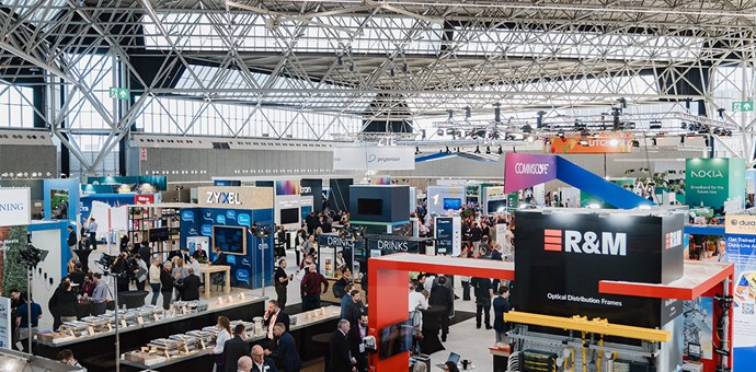 FTTH Conference exhibition floor